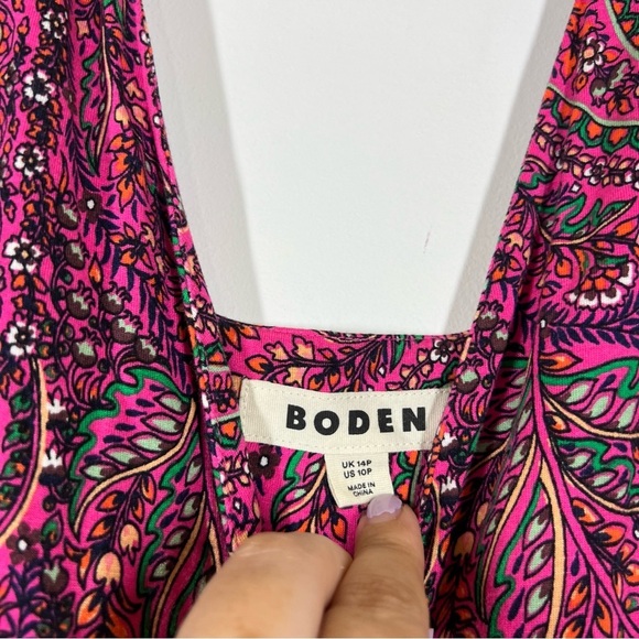 Boden Sleeveless Jersey Maxi Dress Size US 10 PETITE - Picture 9 of 10